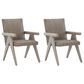 Ashley Cliff Trails Arm Chair in Beige (Set of 2), , large