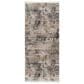 Surya Aida 2"7" x 9" Beige, Ivory, Gray, Charcoal, Medium Gray and Tan Runner, , large