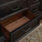 Chapel Hill Caldwell 3-Piece Queen Bedroom Set in Deep Brown, , large