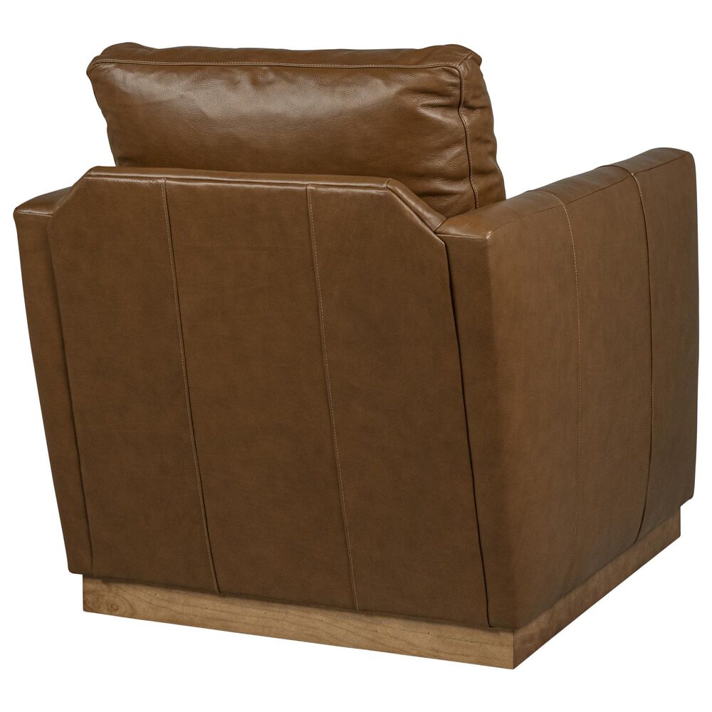 Rowe Furniture Allie Swivel Chair in Fresno Cocoa, , large