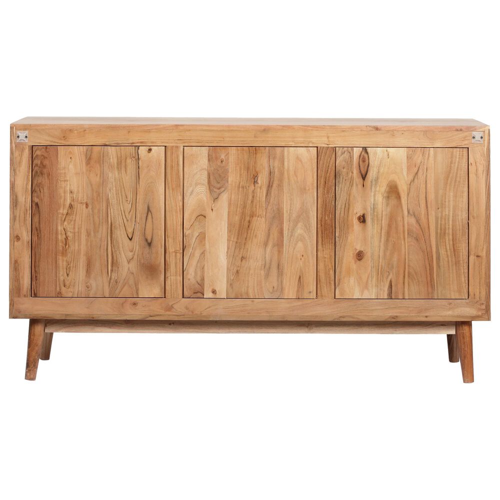 Hearth and Haven 3-Door Sideboard in Natural, , large