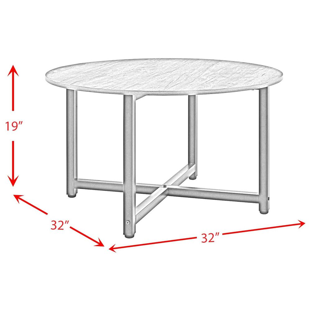 Mayberry Hill Tia 3-Piece Table Set in Brown and Black, , large