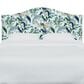 Rifle Paper Co Crafted by Cloth & Company Mayfair Queen Headboard in Peacock Blue/White, , large