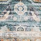 Oriental Weavers Charleston Distressed CHA06 2" x 8" Blue Runner, , large