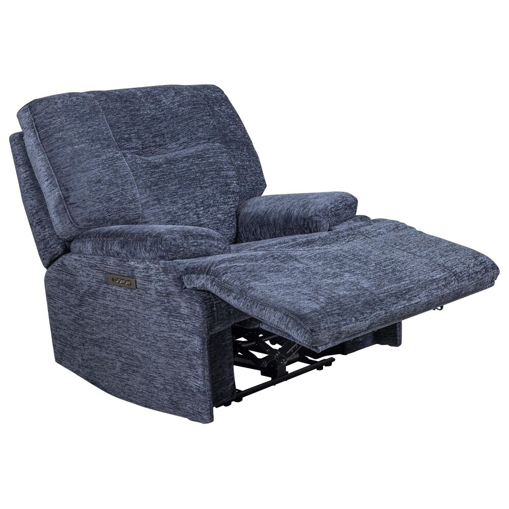 Oxford Furniture Camden Power Recliner in Lucie Midnight, , large