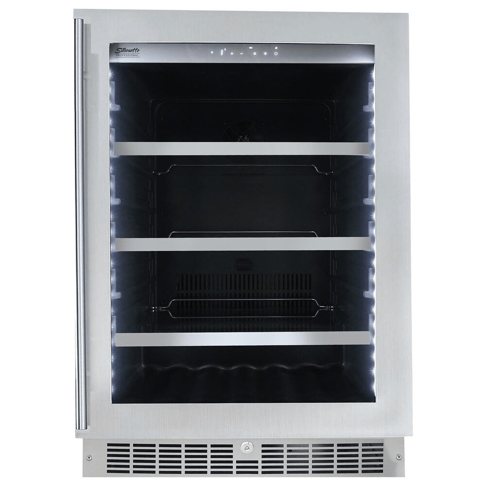 Danby Silhouette Saxony 5.6 Cu. Ft. Built-In Beverage Center in Stainless Steel, , large