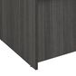 Regency Global Sourcing Legacy 71" Double Full Pedestal U-Desk in Ash Grey, , large