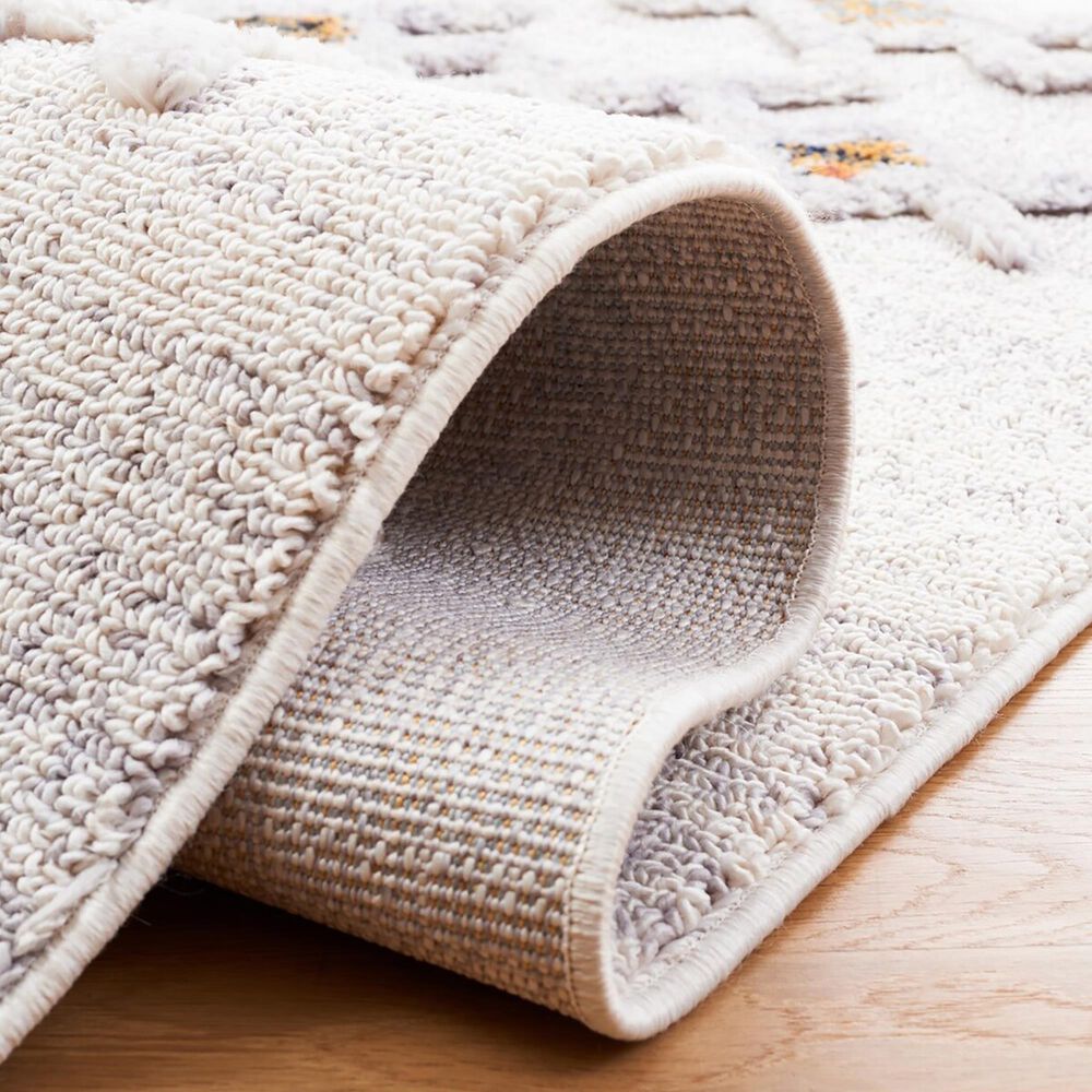 Safavieh Marrakesh Southwestern 2&#39;2&quot; x 6&#39; Grey and Light Grey Runner, , large
