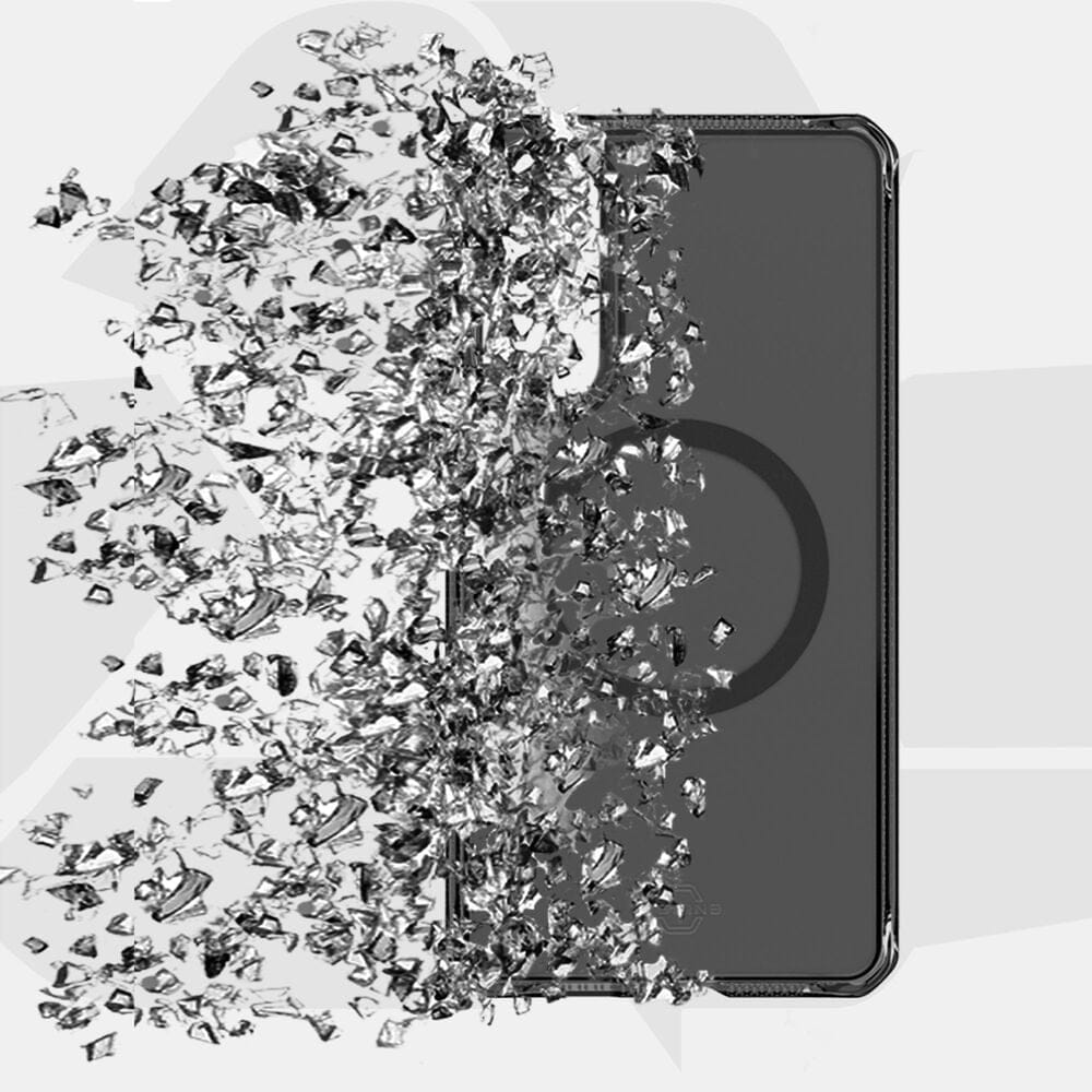 ITSkins Hybrid R Vapor MagSafe Case for Samsung Galaxy S25 Edge in Smoke, , large