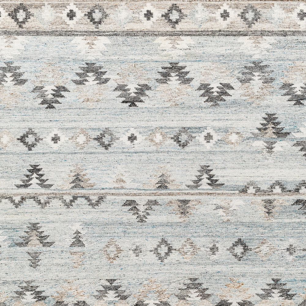 Surya Alyssa 2&#39;6&quot; x 8&#39; Blue, Gray, White and Brown Runner, , large
