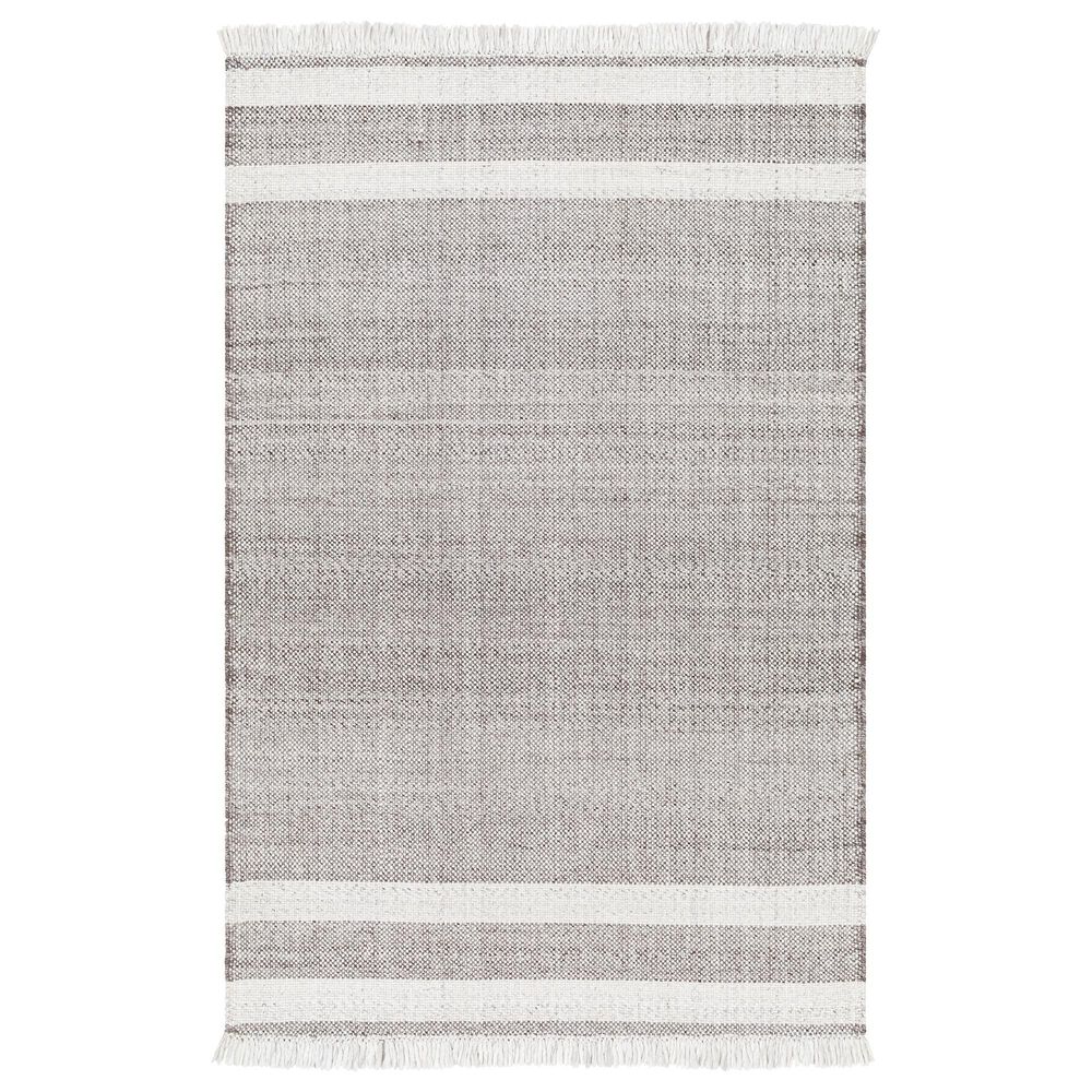 Surya Primrose 10" x 14" Off-White, Brown and Dark Brown Indoor/Outdoor Area Rug, , large
