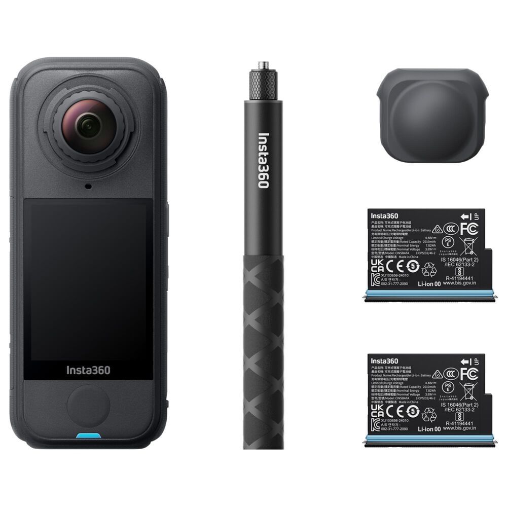 Insta360 X4 Air Action Camera Starter Bundle in Graphite Black, , large