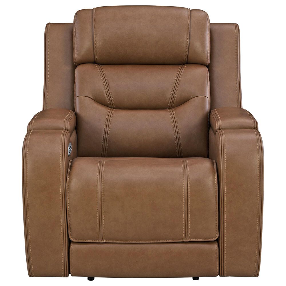 Ashley Knightington Power Recliner in Caramel, , large
