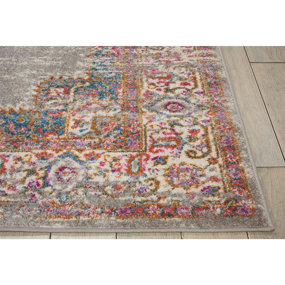 Nourison Passion PSN03 5&#39;3&quot; x 7&#39;3&quot; Grey Area Rug, , large