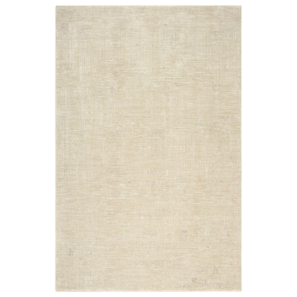 Nourison Madison Square Ivory and Beige 5"3" x 7"6" Area Rug, , large