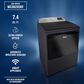 Maytag 5.2 Cu. Ft. Smart Top Load Washer and 7.4 Cu. Ft. Smart Electric Top Load Dryer Laundry Pair in Midnight Steel, , large