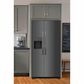 Frigidaire 25.6 Cu. Ft. Standard Depth Side-by-Side Refrigerator in Black Stainless Steel, , large