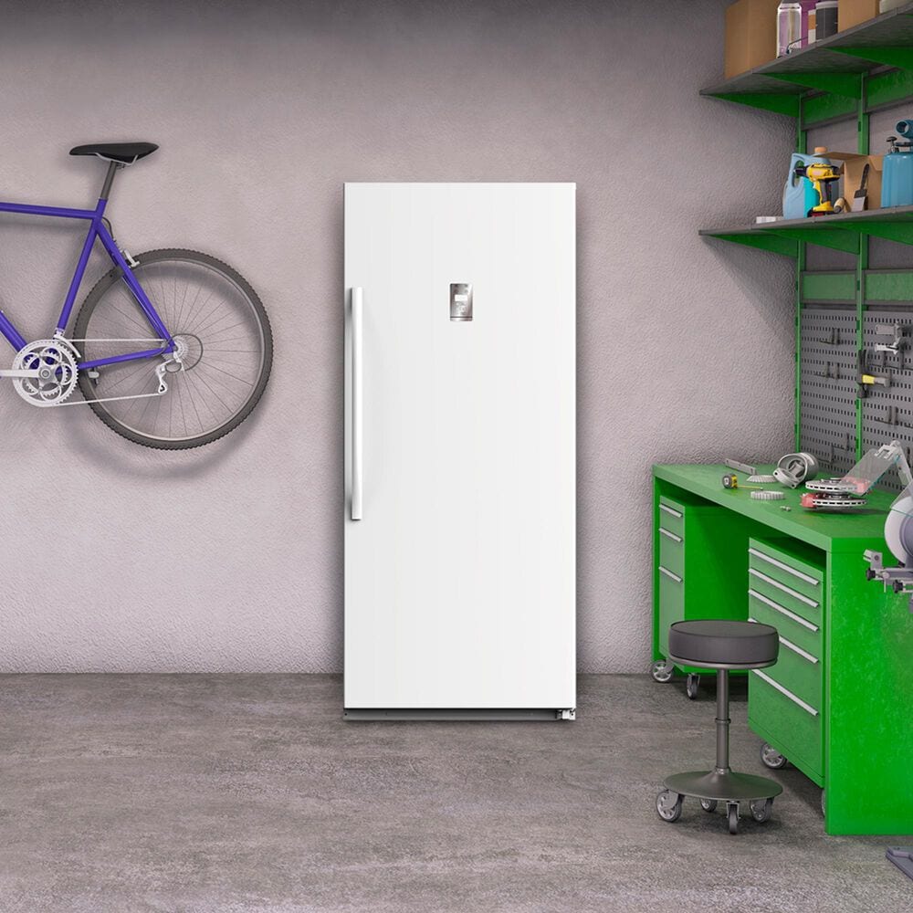 Midea 17 Cu. Ft. Convertible Upright Freezer in White, , large
