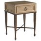 Lexington Home Brands Montecito Milano 1-Drawer Night Table in Bronze and Chaparral, , large