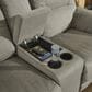 Ashley Next-Gen Gaucho Power Reclining Loveseat with Console in Putty, , large