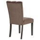 Ashley Jeshina Side Chair in Dark Brown, , large