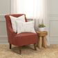 Rizzy Home 20" x 20" Striped Down Filled Throw Pillow in Ivory and Silver, , large