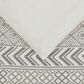Pem America Chase 3-Piece Full/Queen Comforter Set in Cream and Black, , large