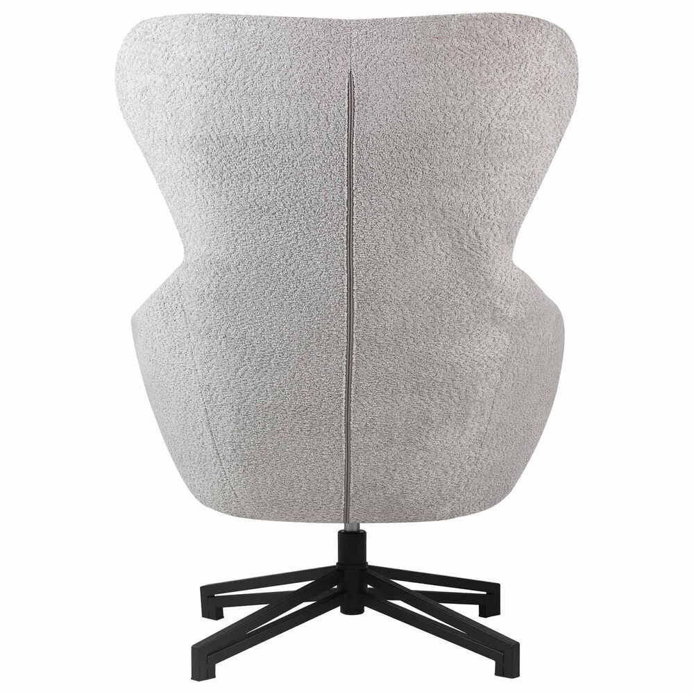 Impressions Vanity Serena Vanity Chair in Light Grey, , large
