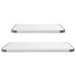 KitchenAid 2-Piece Polypropylene Chopping Board Set in White and Gray, , large