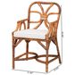 Baxton Studio Alondra Arm Chair in Light Honey, , large