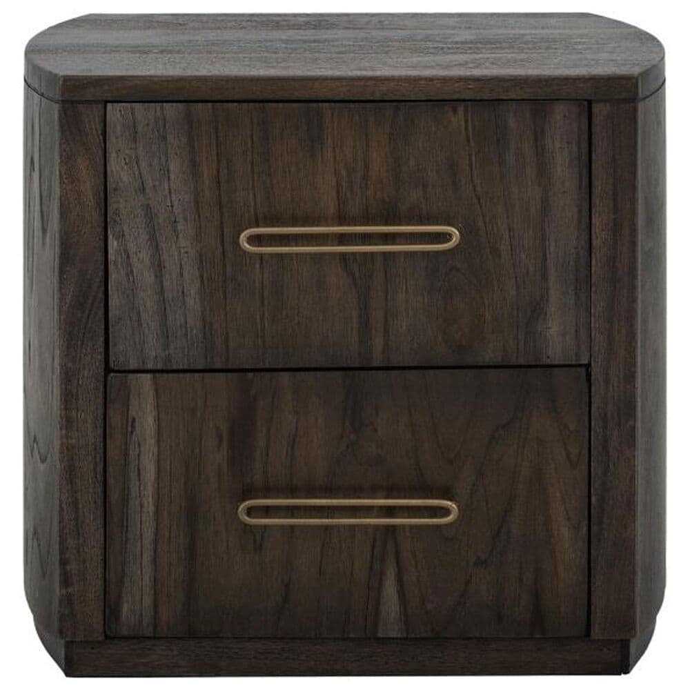 Fallridge Balam 2-Drawer Nightstand in Black, , large