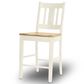 Fleming Furniture Co. Christopher Counter Stool in Tan and Ivory, , large