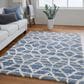 Feizy 39ICF Mynka Blue 7"11" x 10" Area Rug, , large