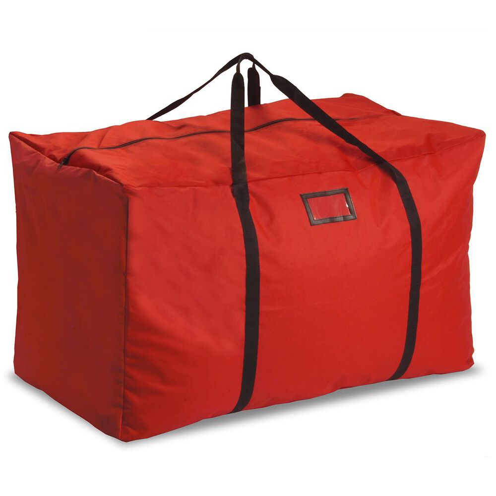 National Tree Red Multi Purpose Large Holiday Storage Bag, , large