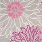 Nourison Passion Grey 8" x 10" Area Rug, , large