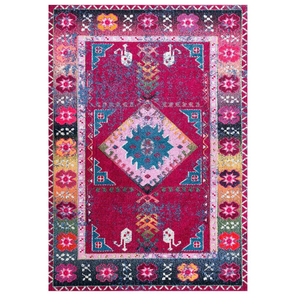 nuLOOM Bella KSBL06A 8' x 10' Purple Area Rug, , large