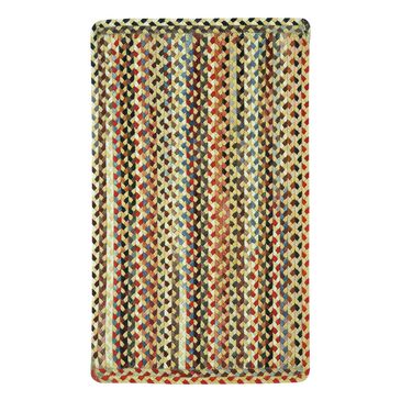 Capel Plymouth 0440-100 3" x 5" Vertical Stripe Light Gold Area Rug, , large