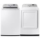Samsung 4.7 Cu. Ft. Smart Top Load Washer and 7.4 Cu. Ft. Electric Dryer Laundry Pair in White, , large