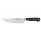 Wusthof Classic 7" Hollow Edge Craftsman Knife in Stainless Steel and Black, , large