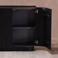 Moe"s Home Collection Povera 4-Door Sideboard in Black, , large