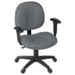 Regency Global Sourcing Comfort Series Swivel Computer Task Chair with Adjustable Arms in Grey, , large