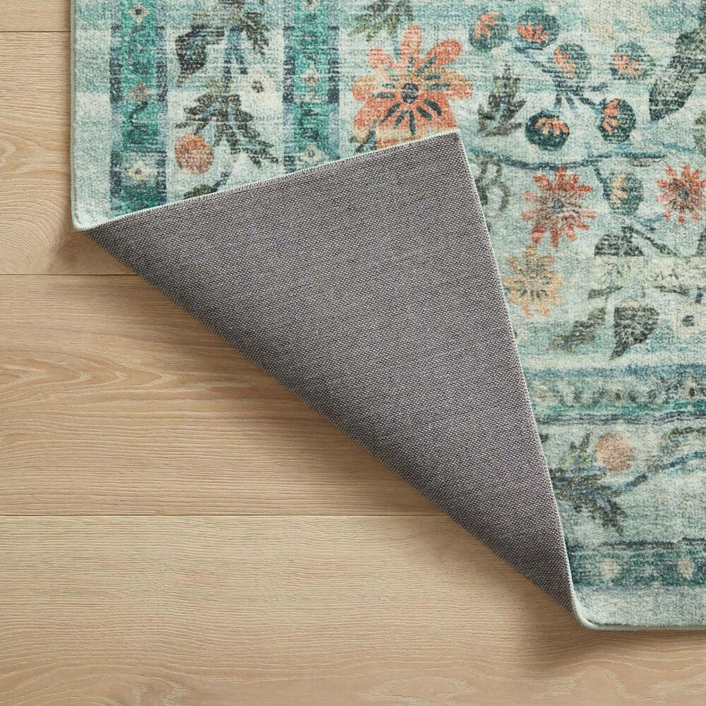Rifle Paper Co. x Loloi Courtyard 2&#39; x 5&#39; Eve Sage Runner, , large