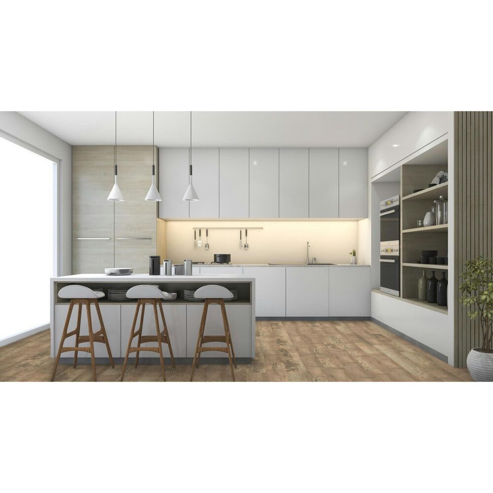 Cali Flooring Trestles Weathered Ledge 7" x 48" Luxury Vinyl Plank, , large