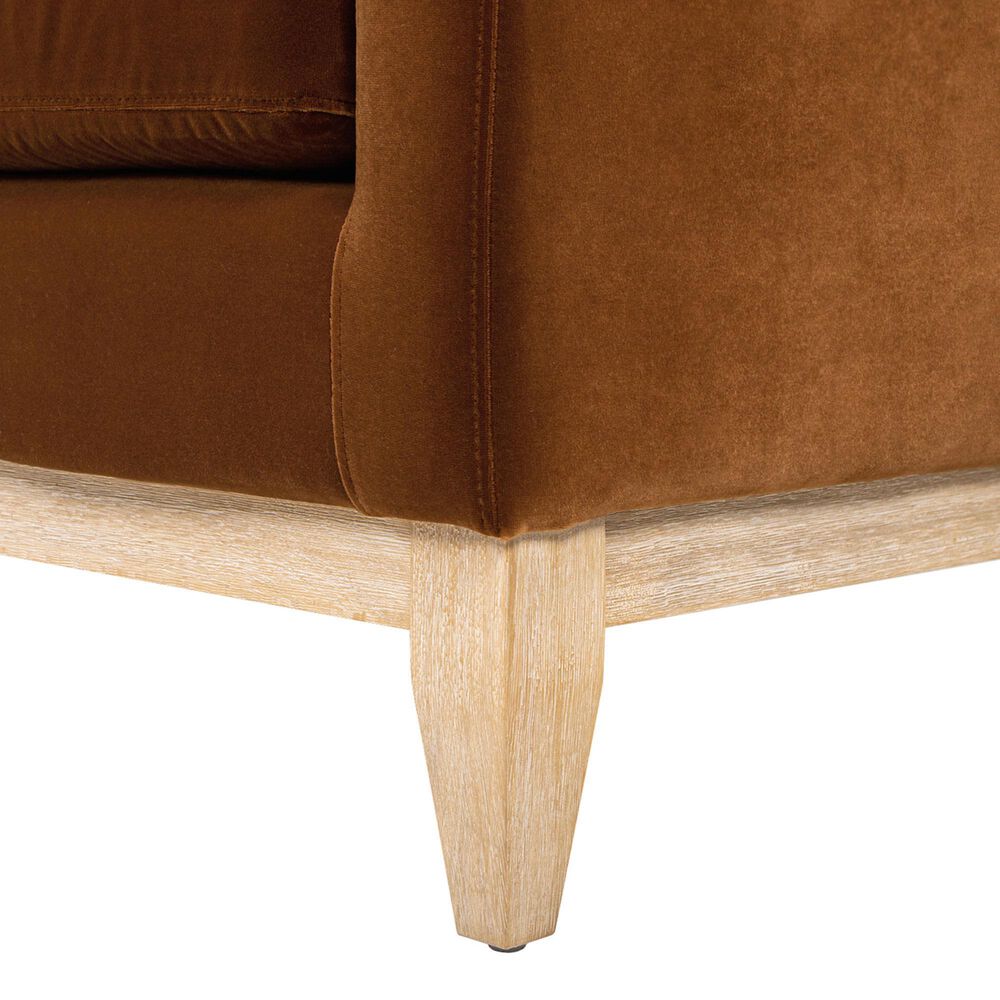 Jennifer Taylor Home Knox Accent Arm Chair in Burnt Orange, , large