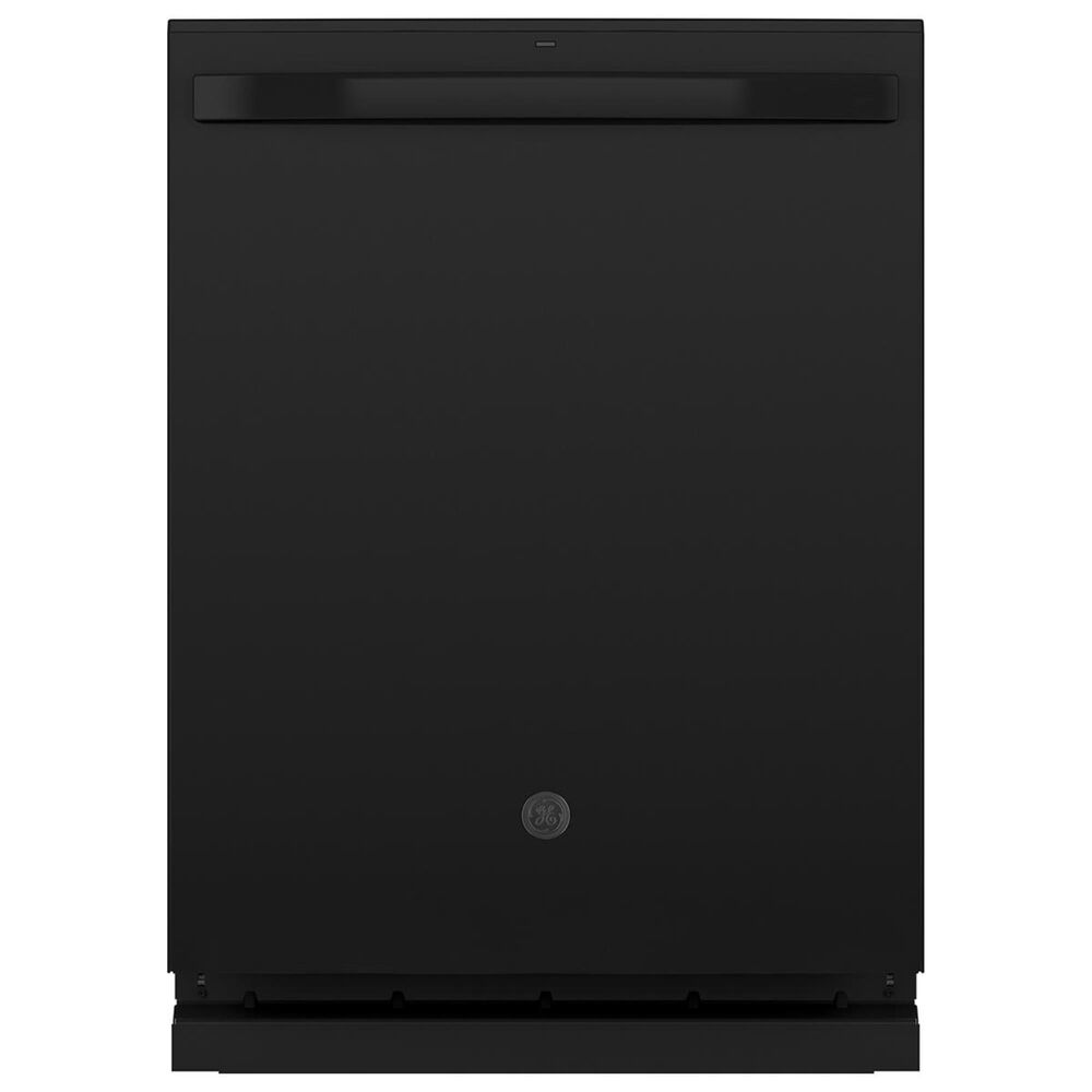 GE Appliances 24" Built-In Dishwasher with Hidden Controls and Sanitize Cycle in Black , , large