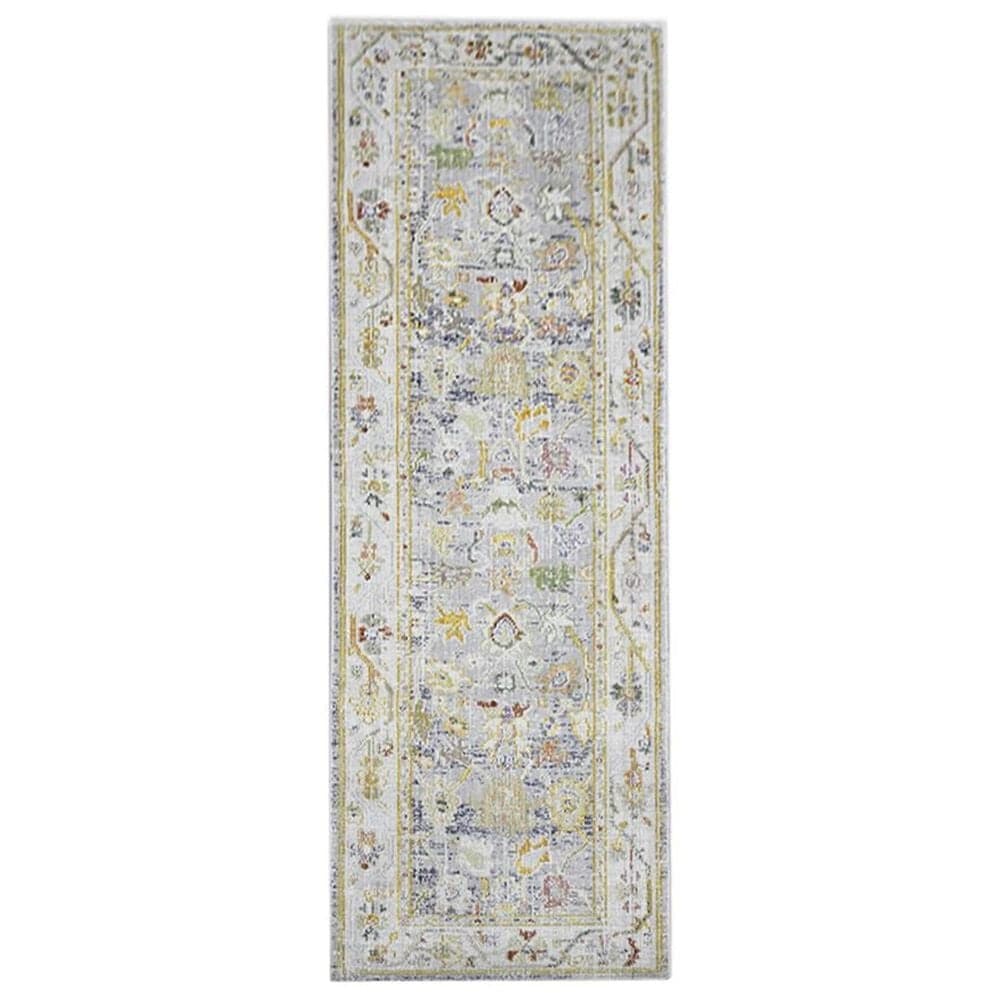 Amer Rugs Century 2"6" x 8" Ivory Runner, , large
