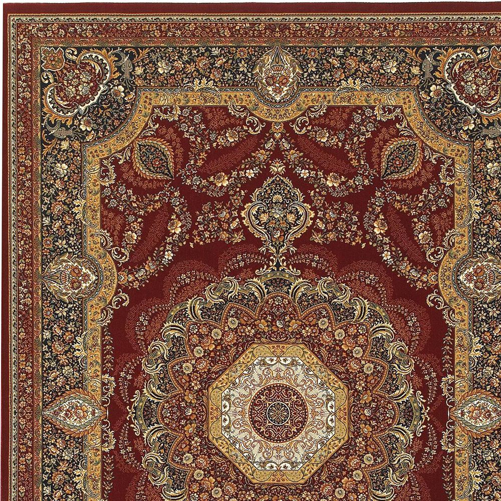 Oriental Weavers Masterpiece 113R 9&#39;10&quot; x 12&#39;10&quot; Red Area Rug, , large