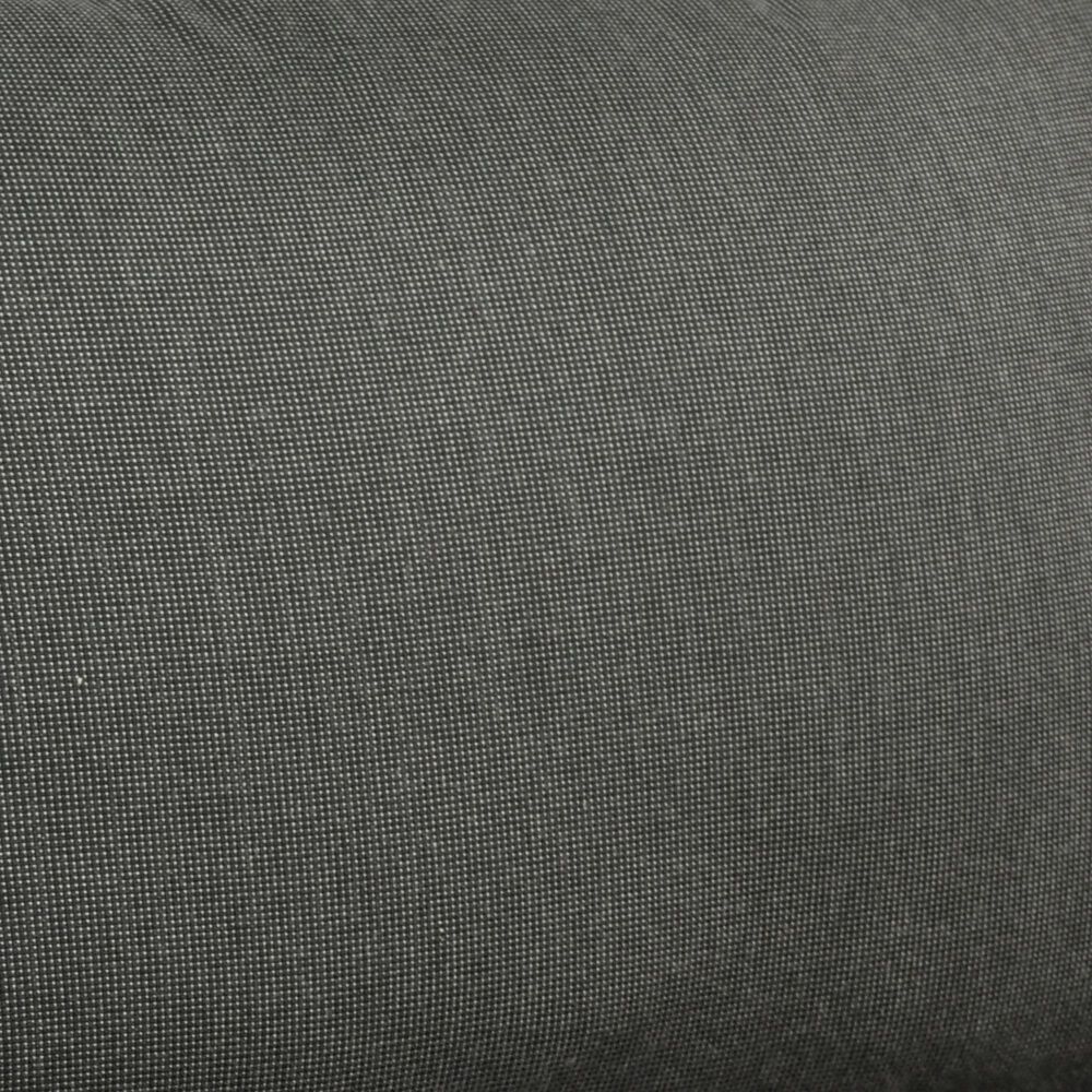 HOMLUX 5-Piece Patio Conversation Set with Grey Wicker in Black, , large