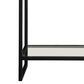 James Martin Vanities Boston 31.5" Single Bathroom Vanity in Matte Black with 3 cm White Glossy Resin Countertop and Rectangular Sink, , large