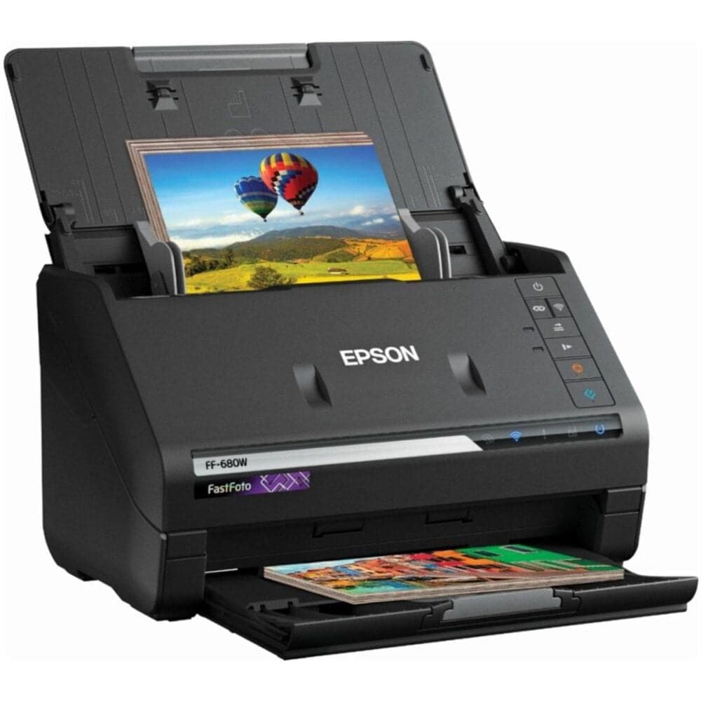 Epson FastFoto FF-680W Wireless Document Duplex Scanner, , large